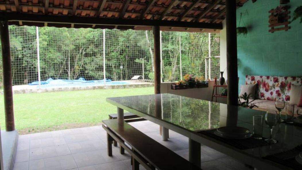 Chacara Capucho & Macedo Villa Cunha Bagian luar foto