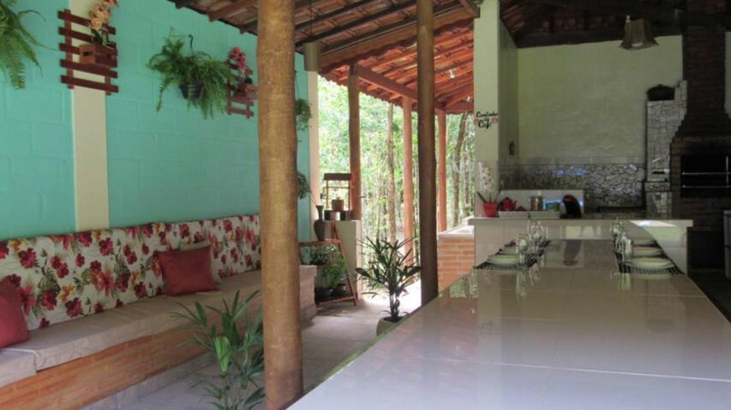 Chacara Capucho & Macedo Villa Cunha Bagian luar foto