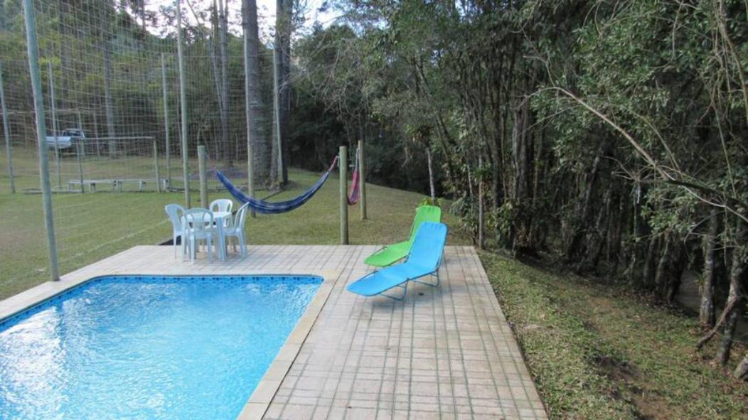 Chacara Capucho & Macedo Villa Cunha Bagian luar foto